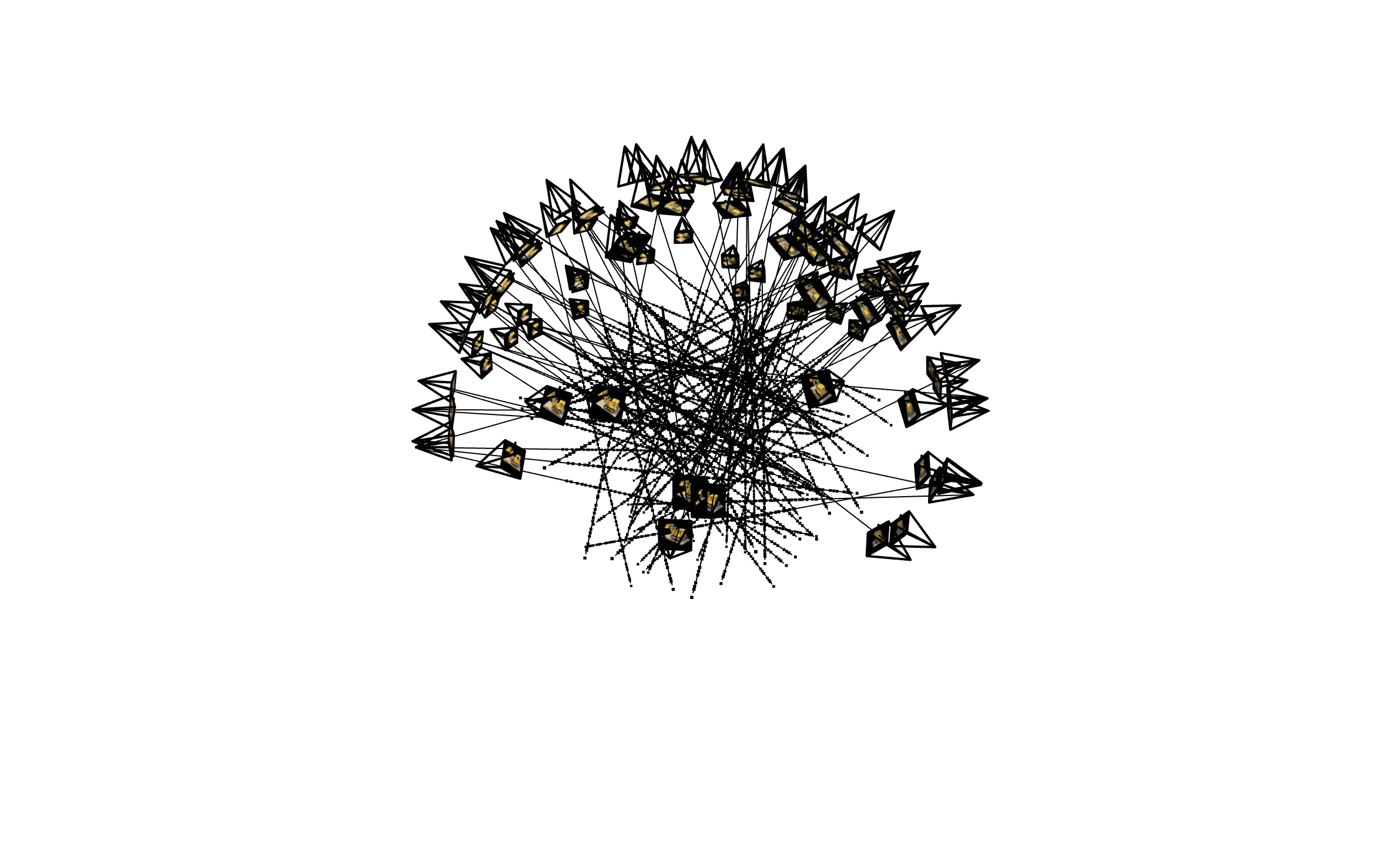 Sampled Rays from the 3D Scene